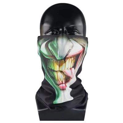 Bandana de buff parfait du clown maléfique