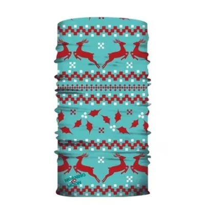 Joyful Christmas Rendeer Polyester Bandana