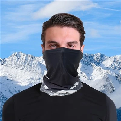 Upf 50+ Gaiter du cou de la soie lait brossé